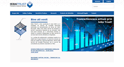 Desktop Screenshot of iebatrust.ro